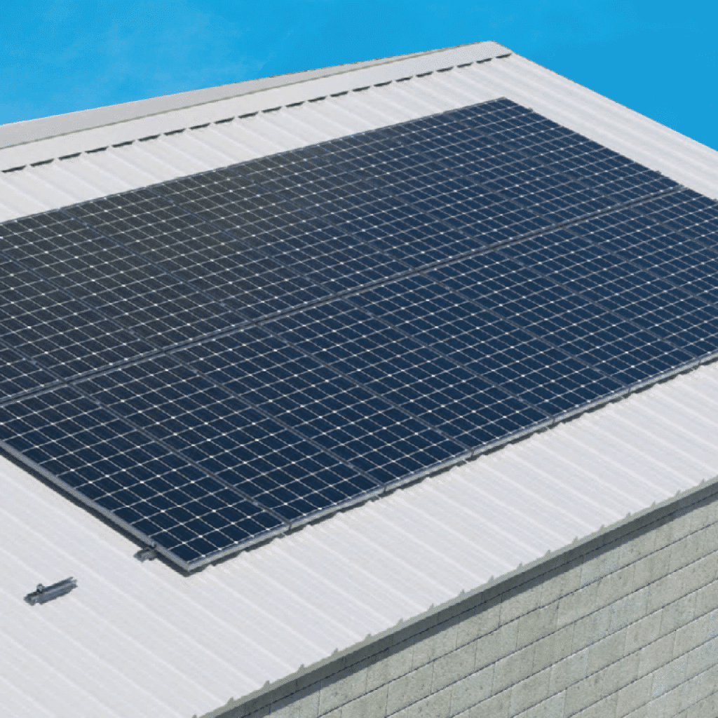 Profilo discontinuo pannelli fotovoltaici